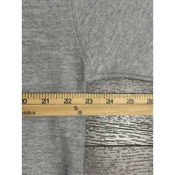 Quiksilver Logo Grey Surfing Hoodie Sweatshirt Y2K Surfer Surf - Men’s Large - Picture 4 of 7